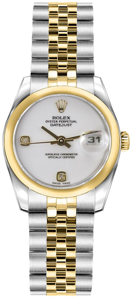 Rolex Lady-Datejust 26 Women's Gold & Steel Women's Watch 179163