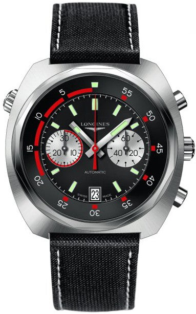 Longines Heritage Diver Chronograph Men's Watch L2.796.4.52.2