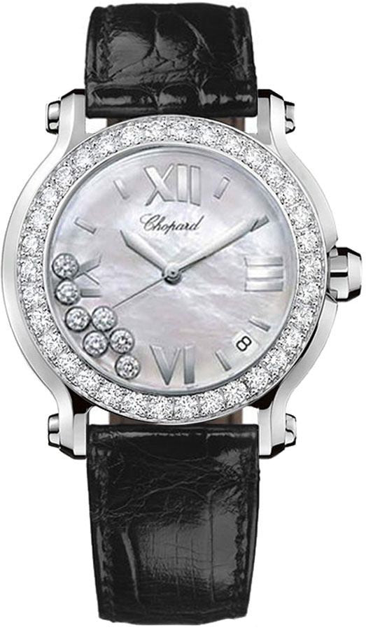 Chopard Happy Sport Round Women's Watch 278476-2002