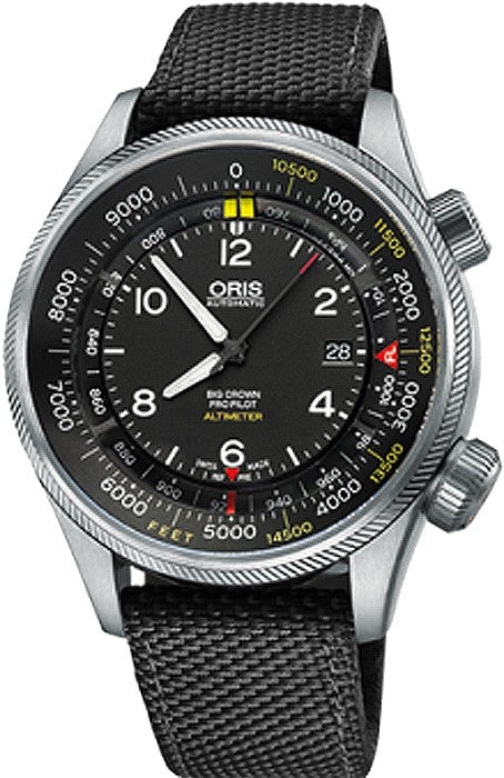 Oris Big Crown ProPilot Altimeter with Feet Scale 73377054134FS-BLACK