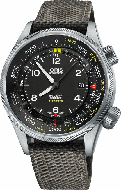Oris Big Crown ProPilot Altimeter with Feet Scale 73377054134FS-GREY