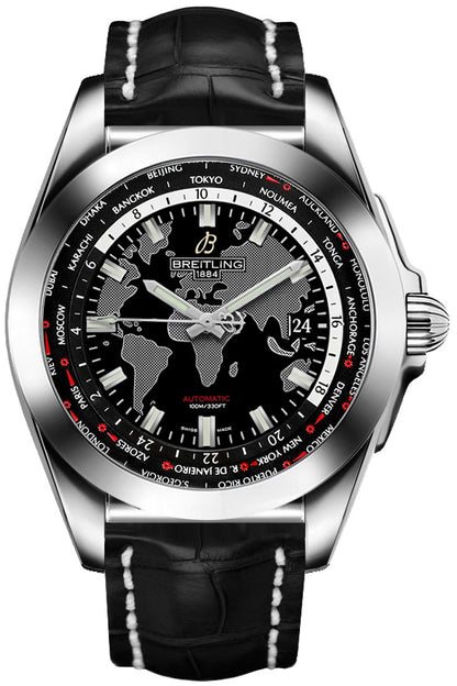 Breitling Galactic Unitime Men's Luxury Watch Sale WB3510U4/BD94-744P