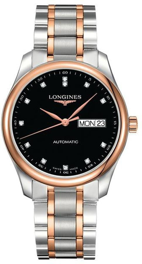 Longines Master Collection Rose Gold & Steel Men's Watch L2.755.5.59.7