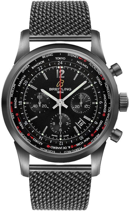 Breitling Transocean Unitime Pilot Limited Edition Men's Watch MB0510U6/BC80-159M