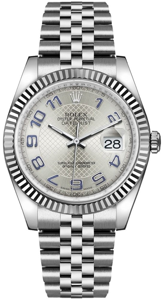 Rolex Datejust 36 Silver Dial Watch 116234-0115