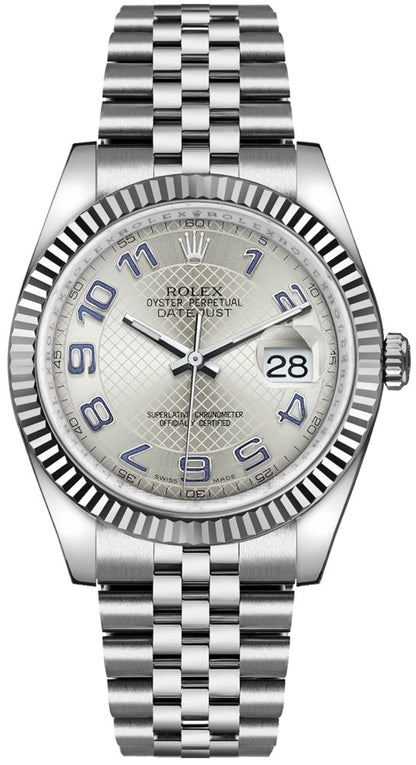 Rolex Datejust 36 Silver Dial Watch 116234-0115