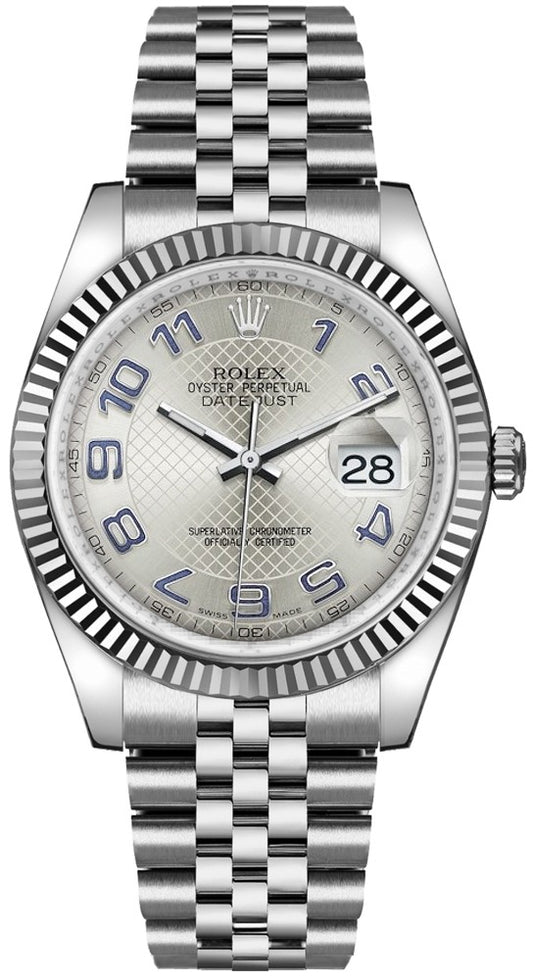 Rolex Datejust 36 Silver Dial Watch 116234-0115