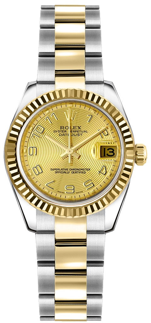 Rolex Lady-Datejust 26 Oyster Bracelet Luxury Watch 179173