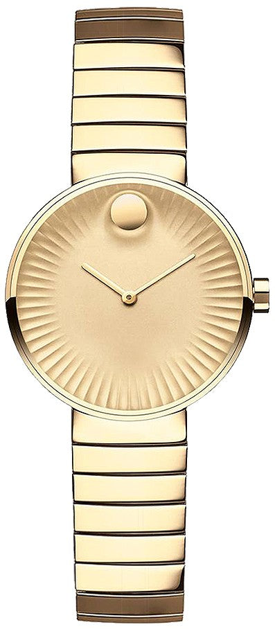 Movado Edge Yellow Gold Women's Watch 3680014