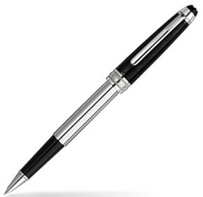 MontBlanc Meisterstuck Solitaire Ceramics Black Prisma Rollerball Pen 103107