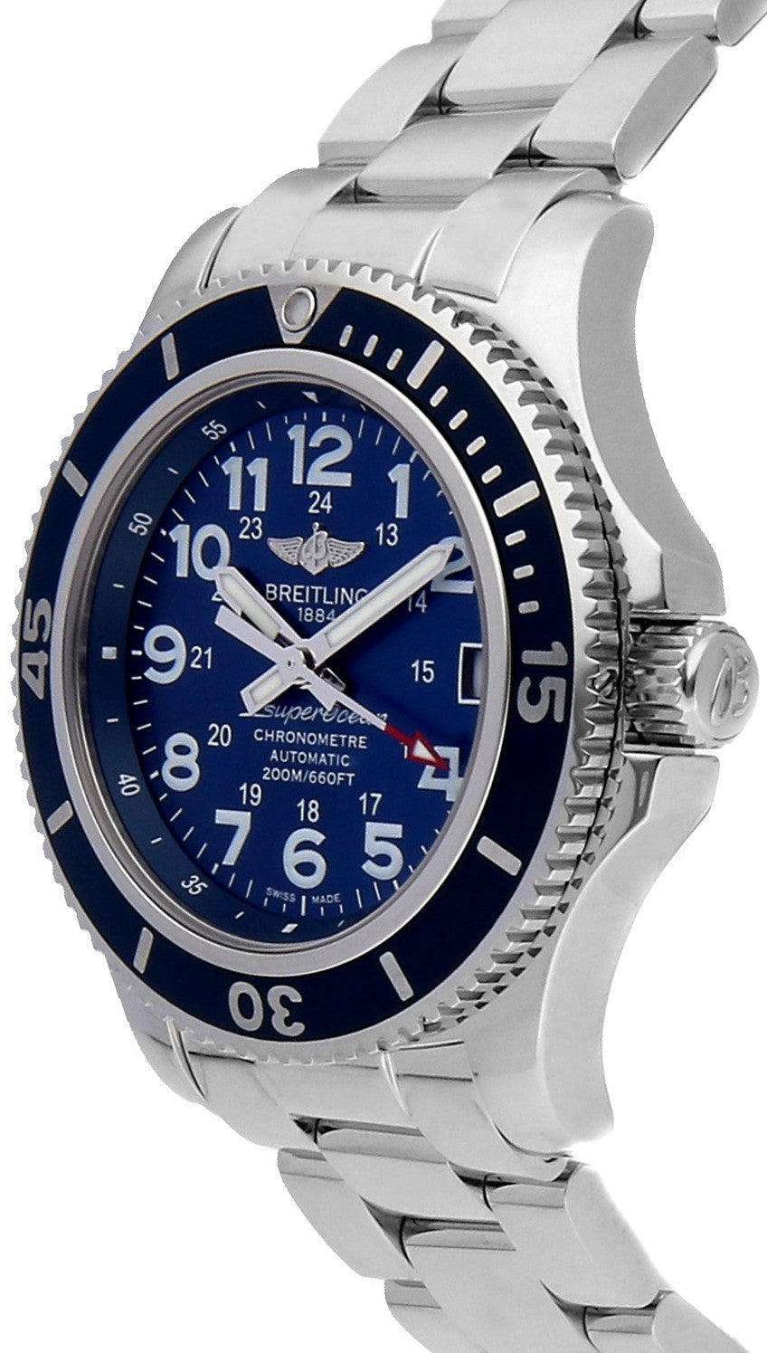 Breitling Superocean II 36 Mariner Blue Dial Women's Watch A17312D1/C938-179A