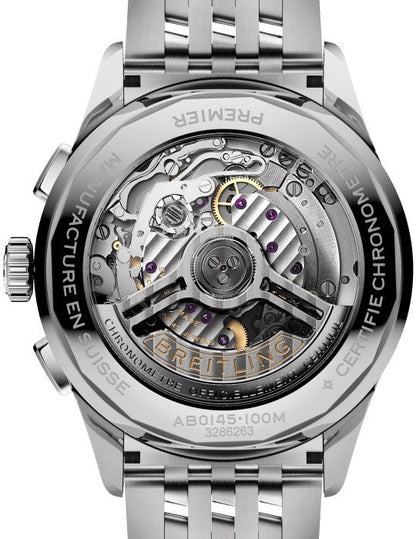 Breitling Premier B01 Chronograph 42 Steel Men's Watch AB0145221B1A1