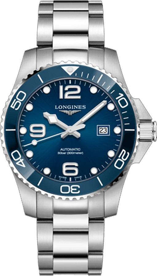 Longines HydroConquest Blue Automatic Men's Watch L3.782.4.96.6