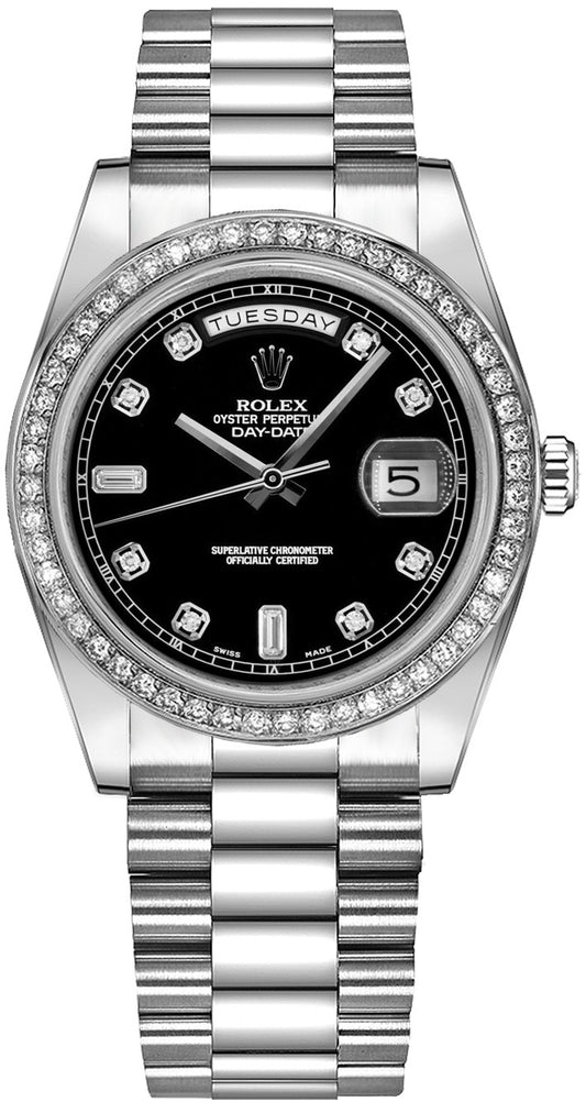 Rolex Day-Date 36 Platinum Watch 118346