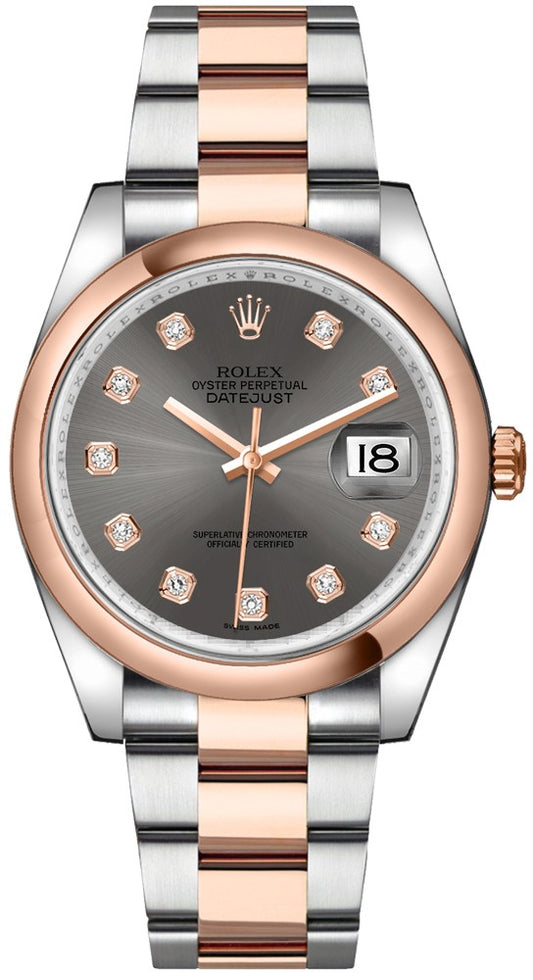 Rolex Datejust 36 Oystersteel & Gold Watch 116201-0082
