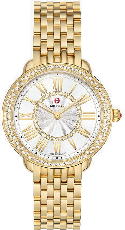 Michele Serein Mid Diamond Bezel Roman Women's Watch MWW21B000161