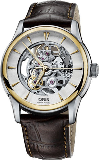 Oris Artelier Skeleton Men's Automatic Watch 73476704351LS