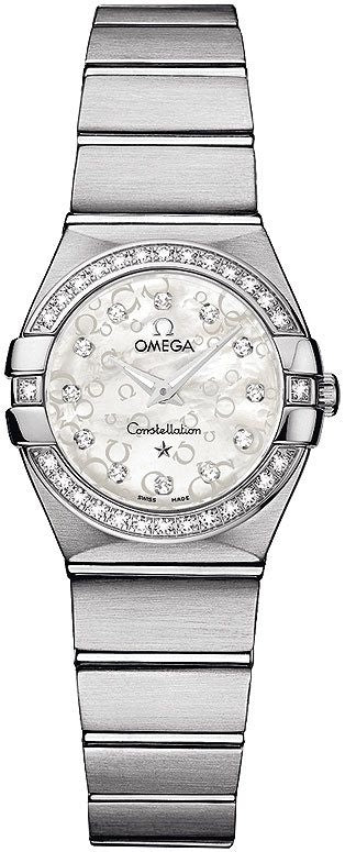 Omega Constellation White Mother of Pearl Dial Women's Watch 123.15.24.60.55.005