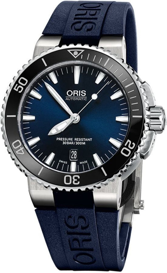 Oris Aquis Date Blue Dial Men's Watch 73376534135RS-BLUE