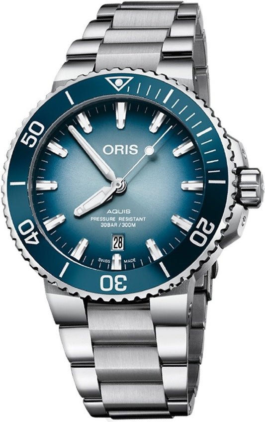 Oris Aquis Lake Baikal Limited Edition Men's Watch 73377304175MB