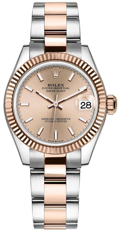 Rolex Datejust 31 Fluted Bezel Oyster Bracelet Women's Watch 278271-0009