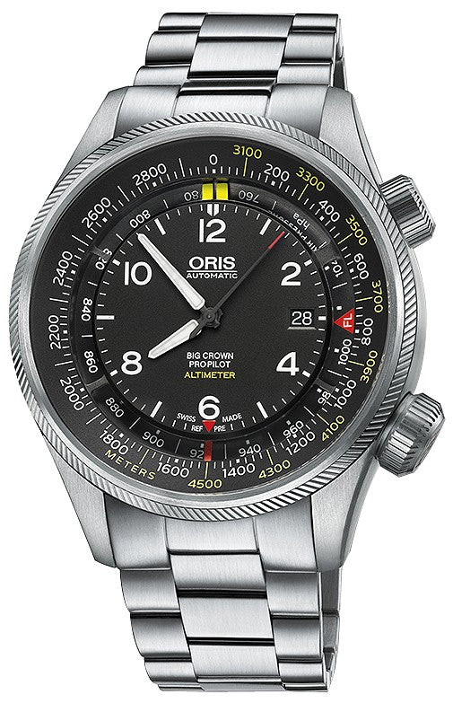 Oris Big Crown ProPilot Altimeter with Meter Scale 73377054164MB