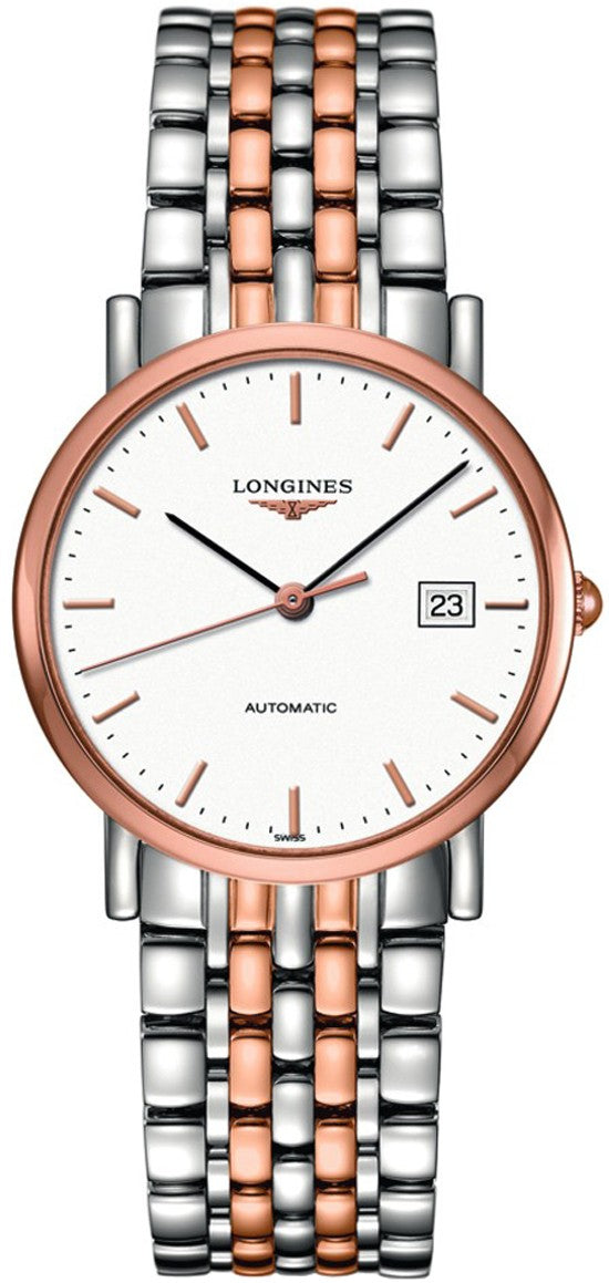 Longines Elegant Collection Automatic Two-Tone Watch L4.809.5.12.7