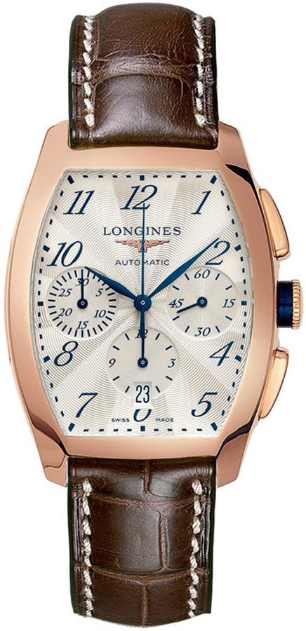 Longines Evidenza Rose Gold Men's Watch L2.643.8.73.2
