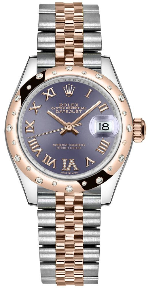 Rolex Datejust 31 Steel & Rose Gold Luxury Women's Watch 278341RBR-0020