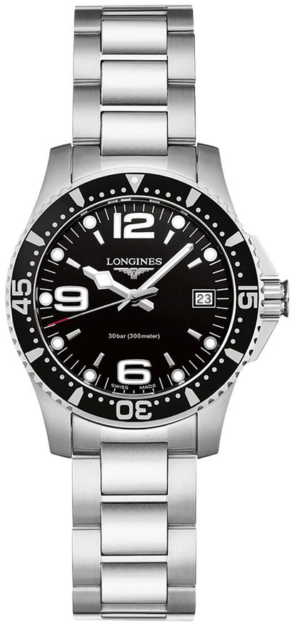 Longines HydroConquest Ladies Quartz Diving Watch L3.340.4.56.6