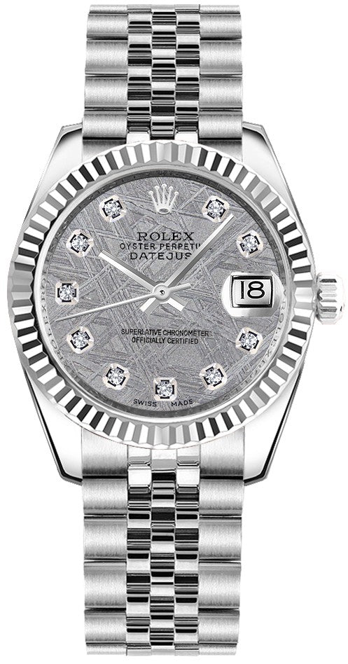 Rolex Datejust 31 Stainless Steel & Gold Jubilee Bracelet Watch 178274-0016