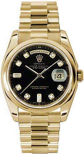 Rolex Day-Date 36 Luxury Gold Watch 118208-0118