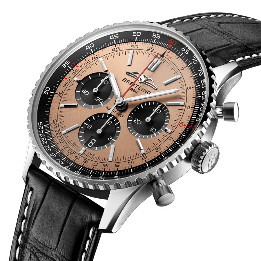 Breitling Navitimer Chronograph Stainless Steel Men's Watch AB0138241K1P1