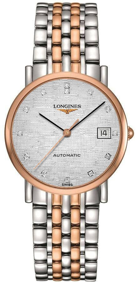 Longines Elegant Collection Two Tone Women's Watch L4.809.5.77.7