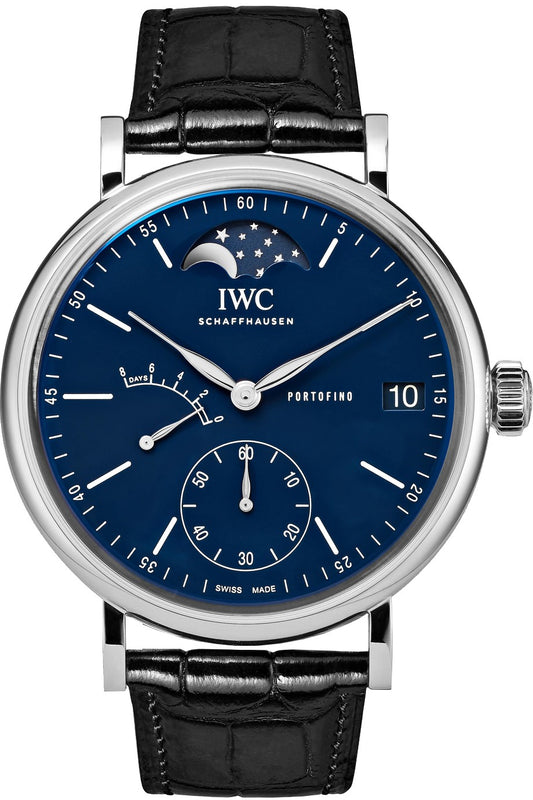 IWC Portofino Hand-Wound Moon Phase 150 Years Men's Watch IW516405
