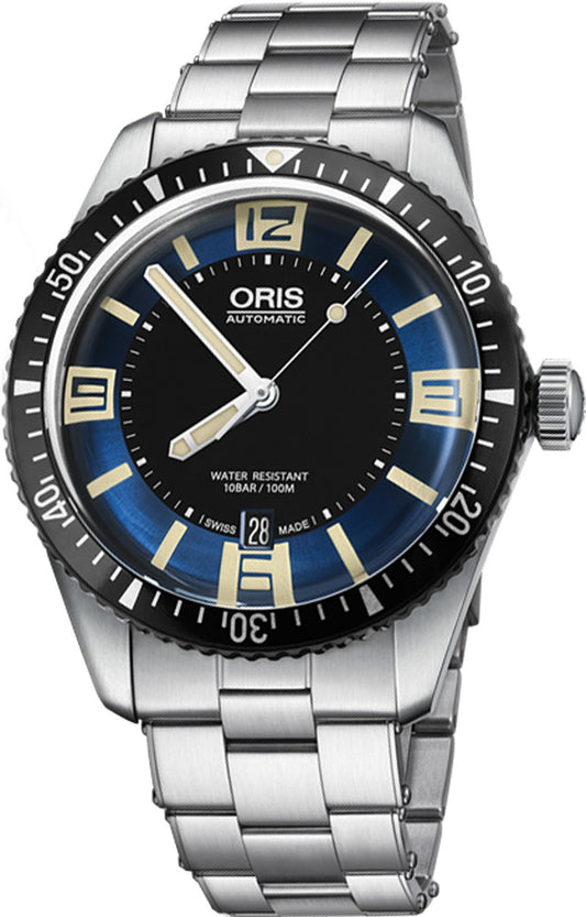 Oris Divers Sixty-Five 40mm Stainless Steel Men's Watch 73377074035MB