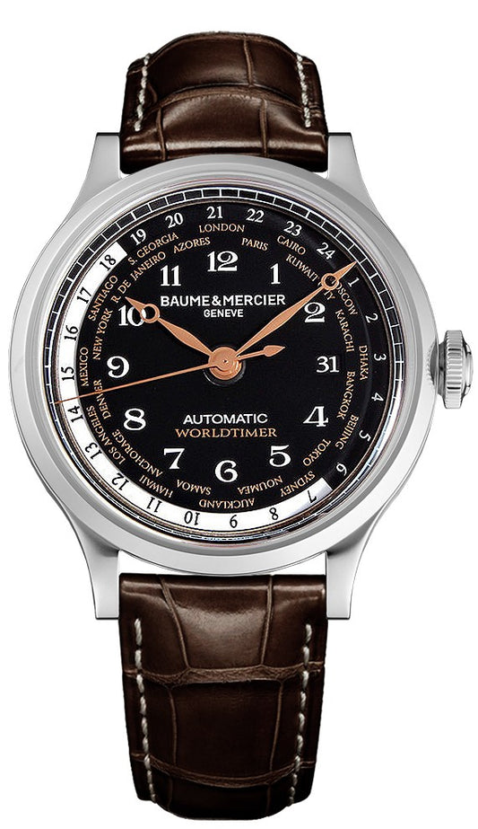 Baume & Mercier Capeland Automatic Worldtimer Men's Watch 10134