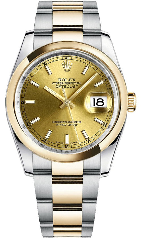 Rolex Datejust 36 Luxury Automatic Watch 116203-0125