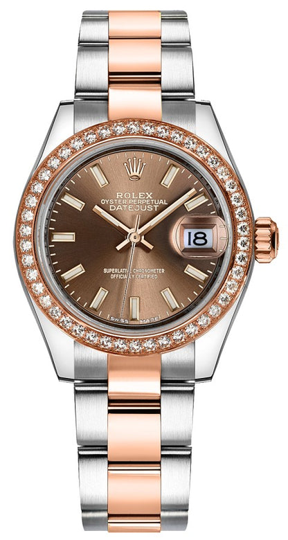 Rolex Lady-Datejust 28 Women's Luxury Watch 279381RBR-0018