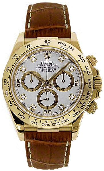 Rolex Cosmograph Daytona White Dial Men's Watch 116518