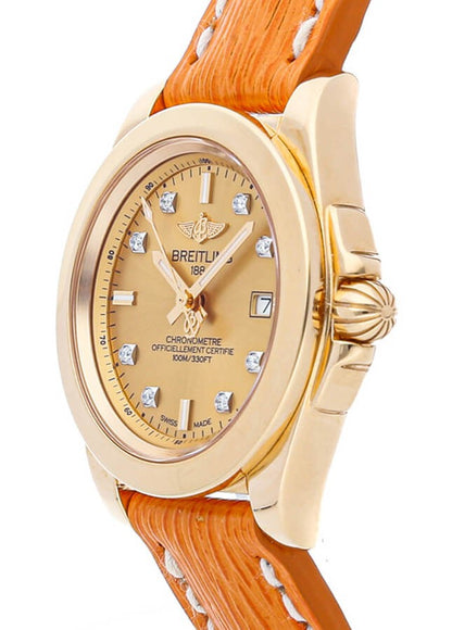 Breitling Galactic 32 Sleek Diamonds Women's Watch H7133012/H550-255X