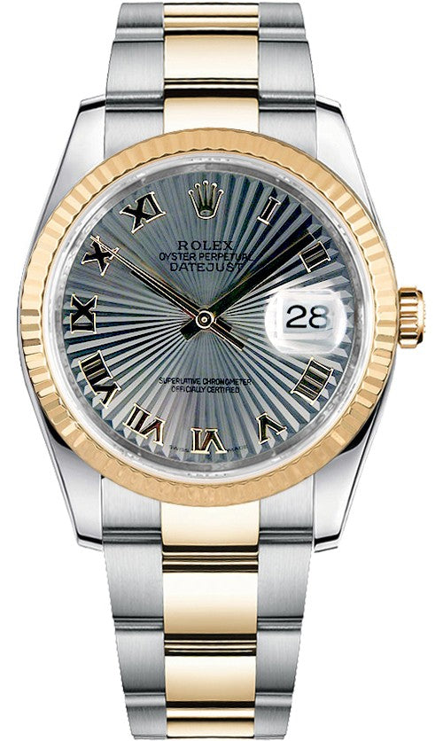 Rolex Datejust 36 Oyster Bracelet Luxury Watch 116233