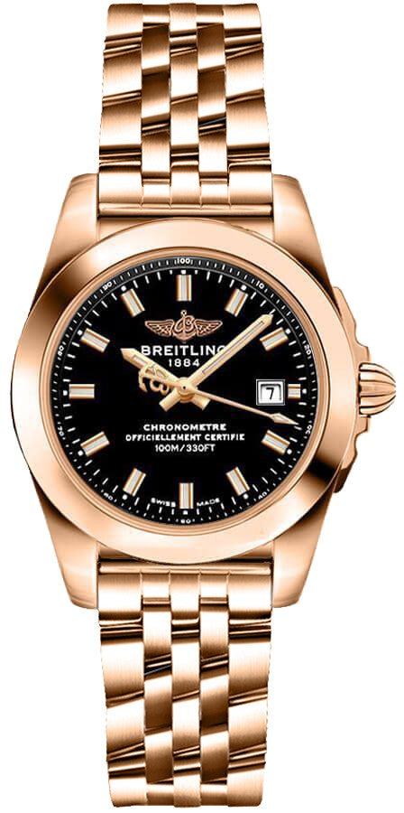 Breitling Galactic 18k Rose Gold Women's Watch H7234812/BF32-791H