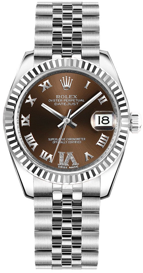 Rolex Datejust 31 Elegant Automatic Watch 178274-0090
