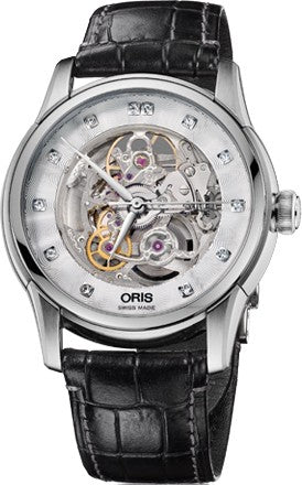 Oris Artelier Skeleton Diamonds 73476704019LS