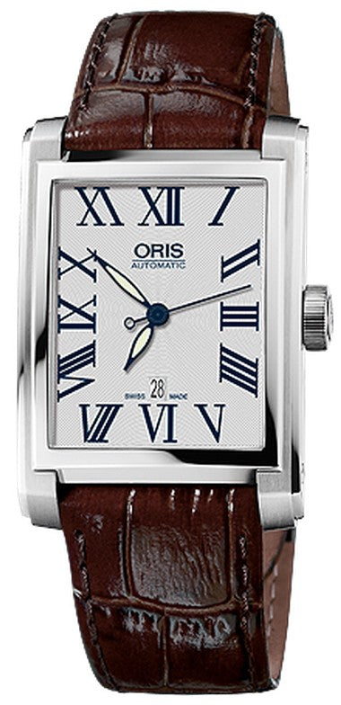 Oris Rectangular Date Mens 58376574071LS