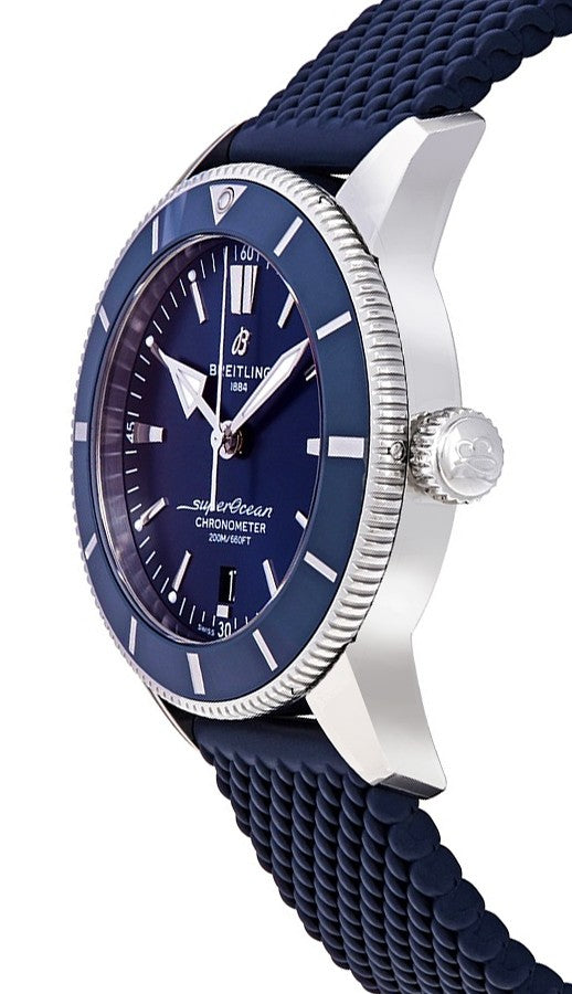 Breitling Superocean Heritage II B20 Automatic 44 Blue Rubber Men's Watch AB2030161C1S1