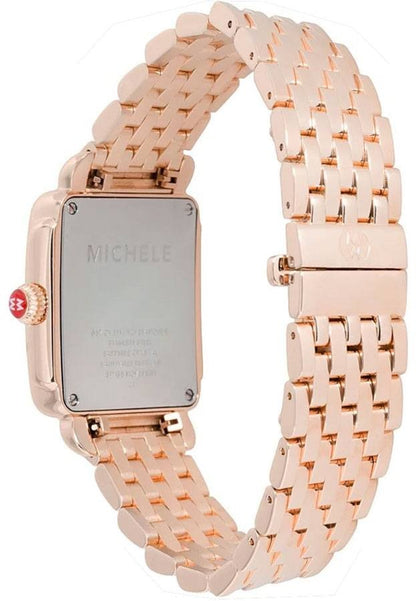 Michele Deco Mid Rose Gold Women's Watch MWW06V000093