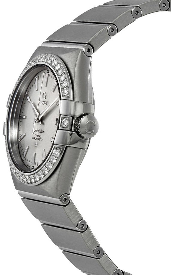 Omega Constellation Diamond Luxury Watch 123.15.35.20.02.001