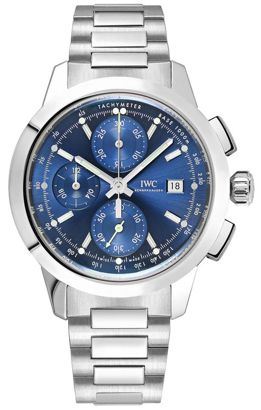 IWC Ingenieur Chronograph Blue Dial Men's Watch IW380802